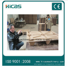 Línea de producción de paletas de madera Hicas Free of Fumigation Compress